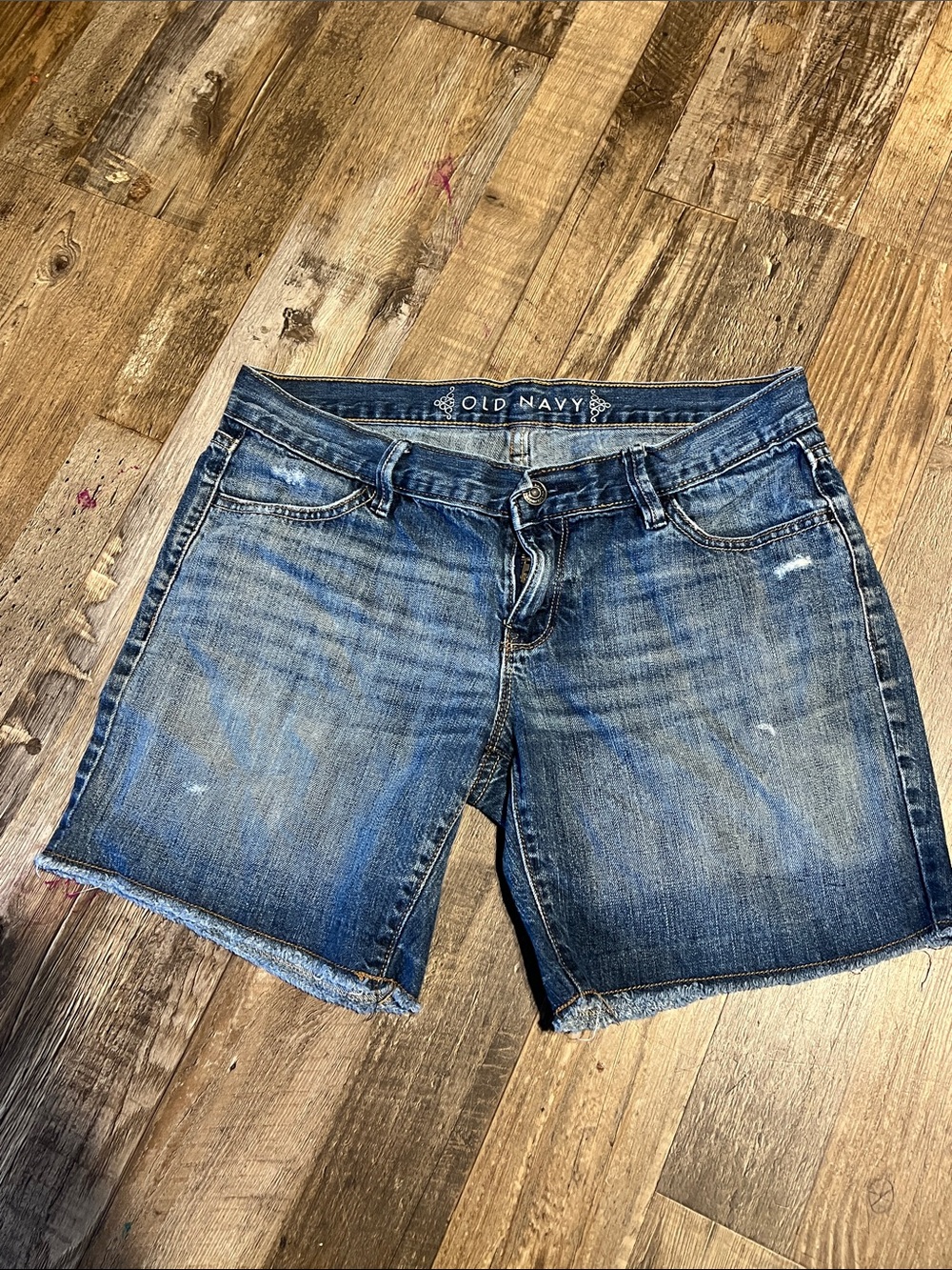 Old Navy Blue Denim Cutoff Shorts
